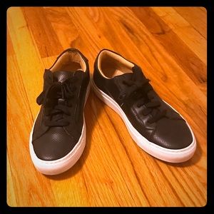 Women’s Greats Brand Perforated Nero